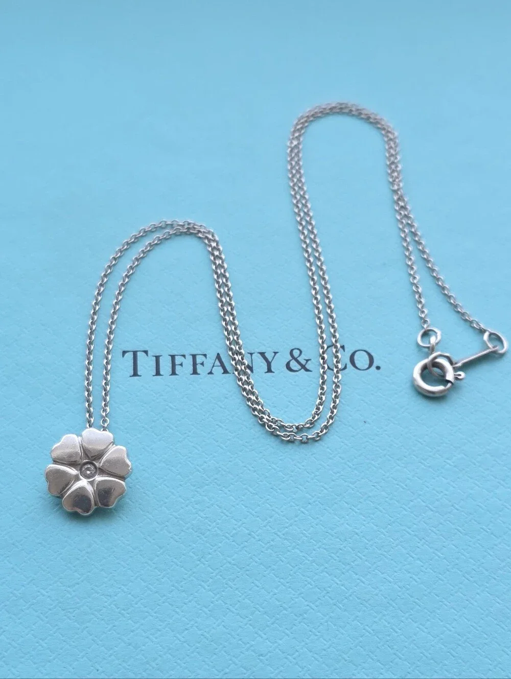Retired Picasso's diamond crown of hearts pendant necklace